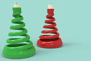 Christmas 3D Printing Candle Holder, an Object 3D Model by Kseniya-Omega (Thumbnail 1 of 6)