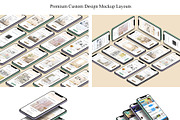 ALL 3D iPHONE MOCK-UP BUNDLE VOL-I4, an iPhone Mockup by Graphicsworld125 (Thumbnail 4 of 20)