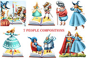 Fairy Tale - Clipart Set, an Illustration by Mashamashastu (Thumbnail 10 of 12)