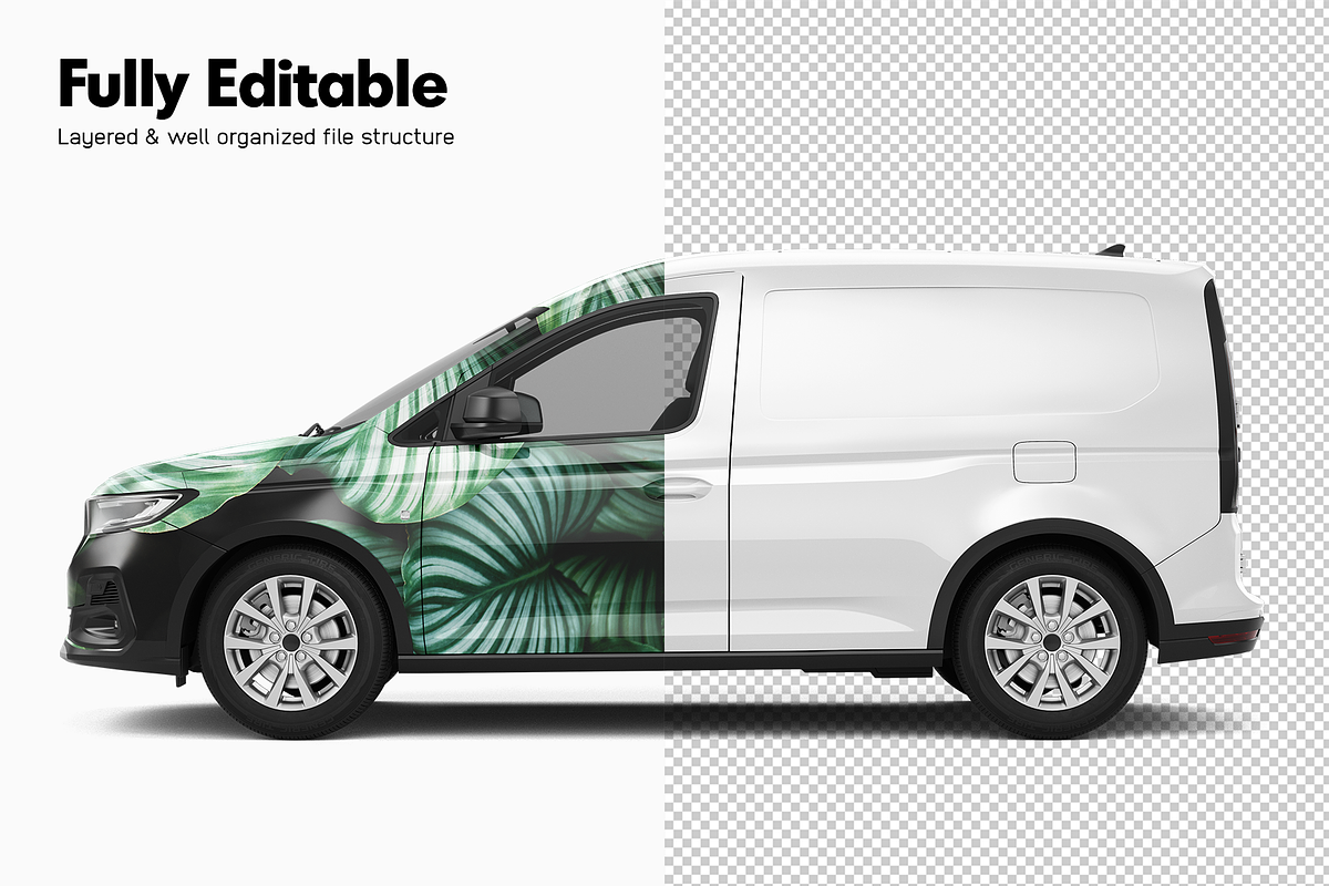 Van Mockup 34, an Advertising Mockup by Mockupix (Photo 3 of 12)