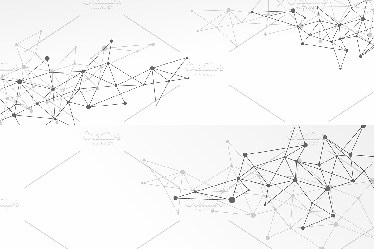 8 Blockchain Backgrounds Set 4, a Texture Graphic by karetniy (Photo 5 of 5)