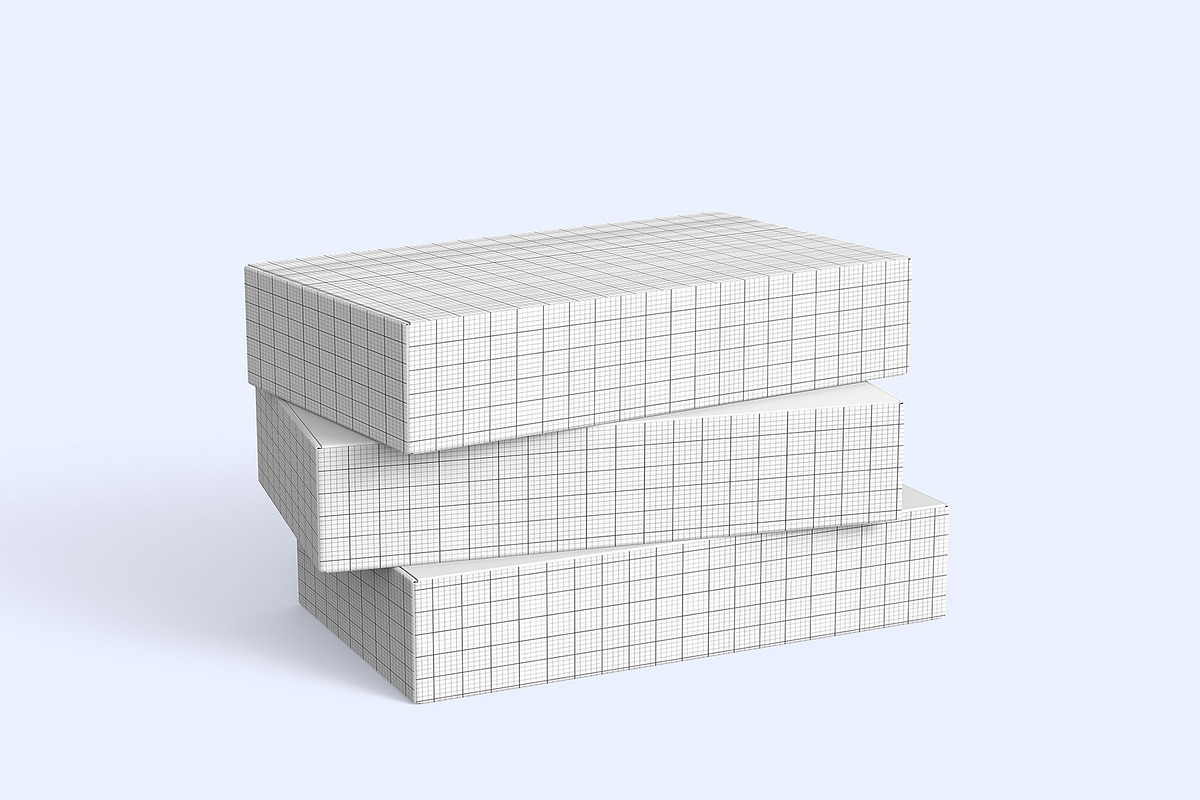 Stacked Packaging Box Mockup, an Advertising Mockup by graphypix (Photo 4 of 4)