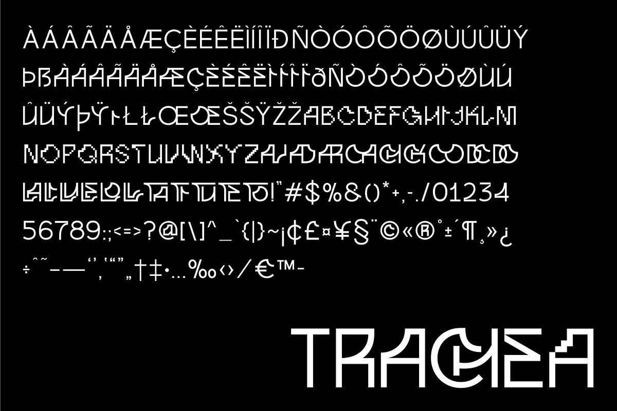 Trachea - Sans Serif Display Font, a Sans Serif Font by Brainwaves.Studio (Photo 8 of 9)