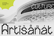 CS Rushed – Techno Font, a Sans Serif Font by Craft Supply Co. (Thumbnail 6 of 8)