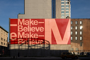 Large-scale Urban Billboard Mockup