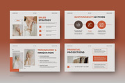 Fashion Brand Atelier Pitch Deck, a Presentation Template by FIBRINOSÄ (Thumbnail 5 of 6)