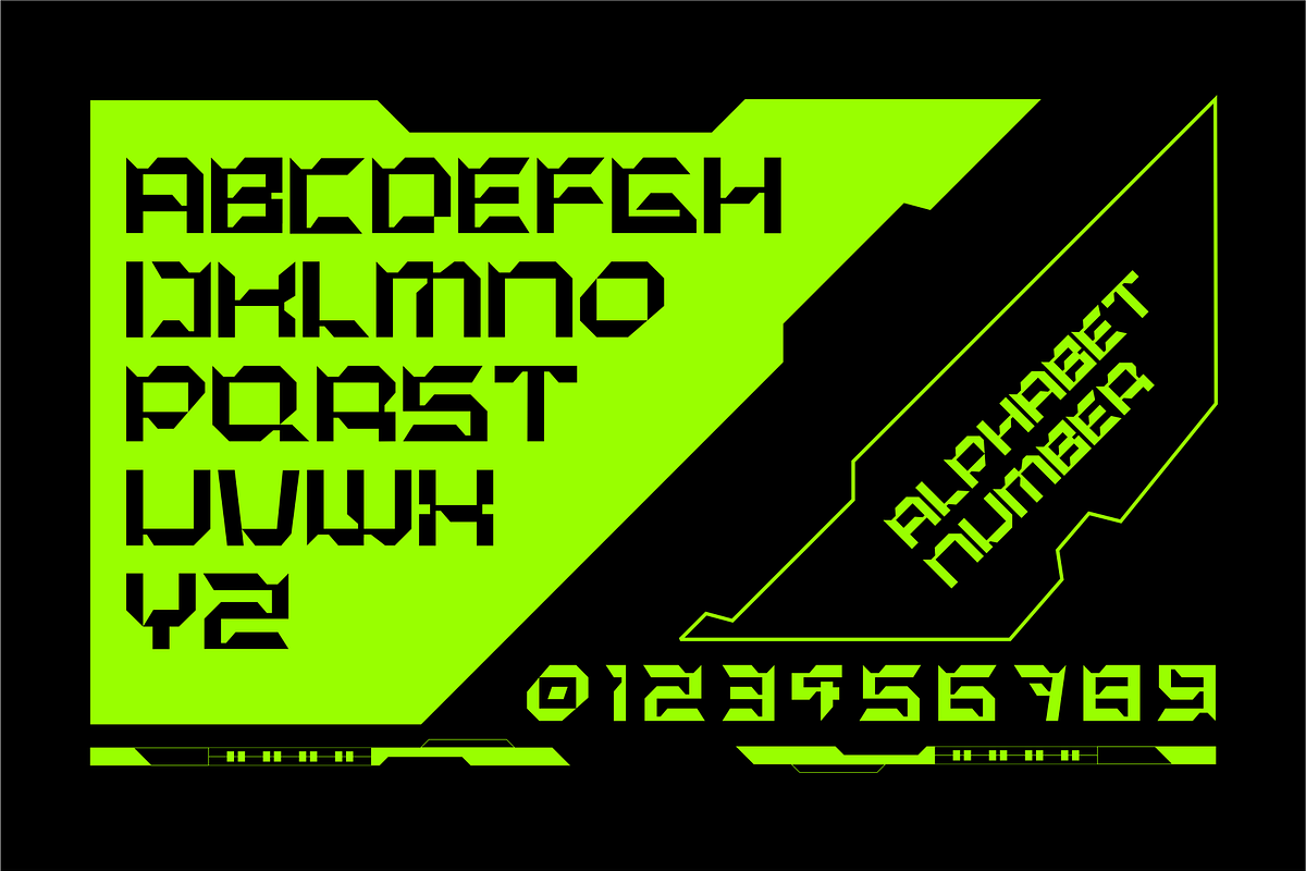 ASTOR - Futuristic Display Font, a Font by Vroz Studio (Photo 7 of 8)