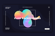8 Abstract Fluid Backgrounds, a Background Graphic by katyaskrn (Thumbnail 4 of 9)
