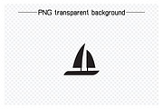 Ship and Cruise Solid Icons, a Transportation Illustration by Designfour (Thumbnail 4 of 7)