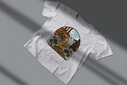 Meditating by the Waterfall, an Object Illustration by nomlimo.com (Thumbnail 2 of 2)