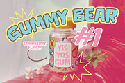 Bouncy Bites – Playful Font, a Sans Serif Font by Salamahtype (Thumbnail 5 of 8)