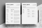 Resume Cv, a Resume Template by White Graphic (Thumbnail 2 of 4)