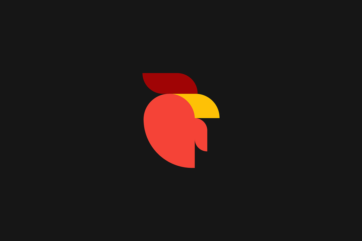 Chicken Rooster Simple Logo Design, a Branding & Logo Template by Vectoryzen (Photo 1 of 2)