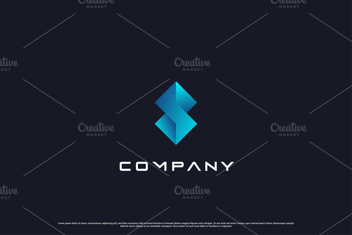Letter S Gradient Logo Design Icon, a Branding & Logo Template by Morvana Crew
