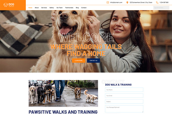 Dog Contest WordPress Theme - DogContest preview 7