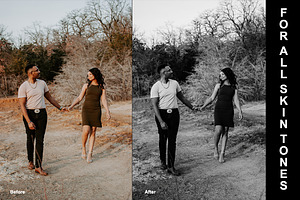 BLACK Film Photoshop Actions