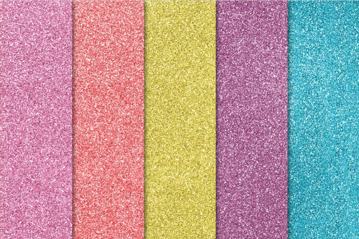 Digital Paper Glitter Happy Day preview 2