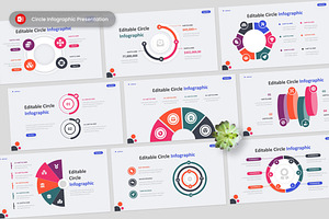 Circle Infographics PPT, a Presentation Template by Antstheme