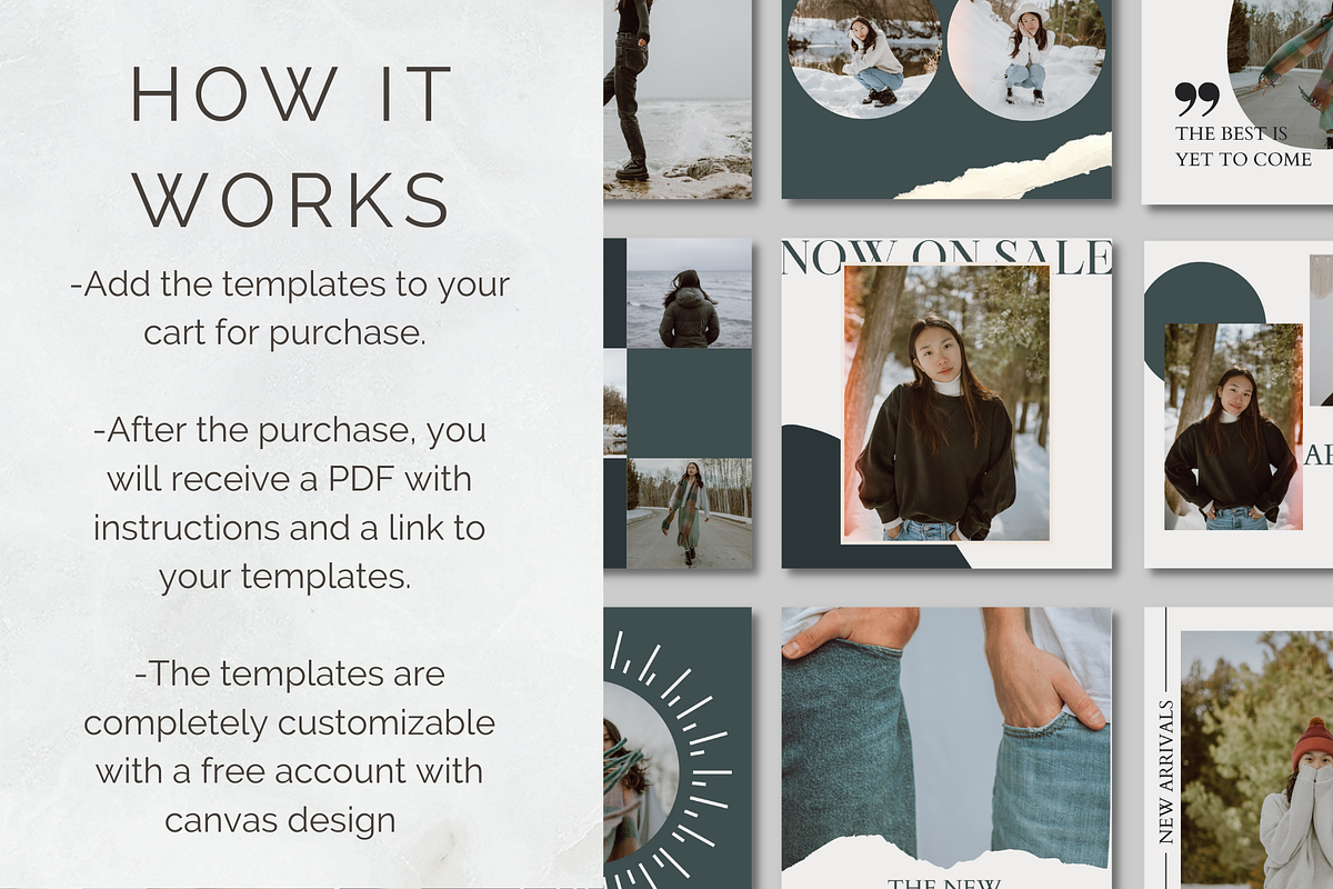 Grey Instagram Template for Business, a Social Media Template by Social Assumptions (Photo 2 of 7)