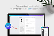 Canva Resume Template | Word, a Resume Template by CreativeZoom (Thumbnail 7 of 7)