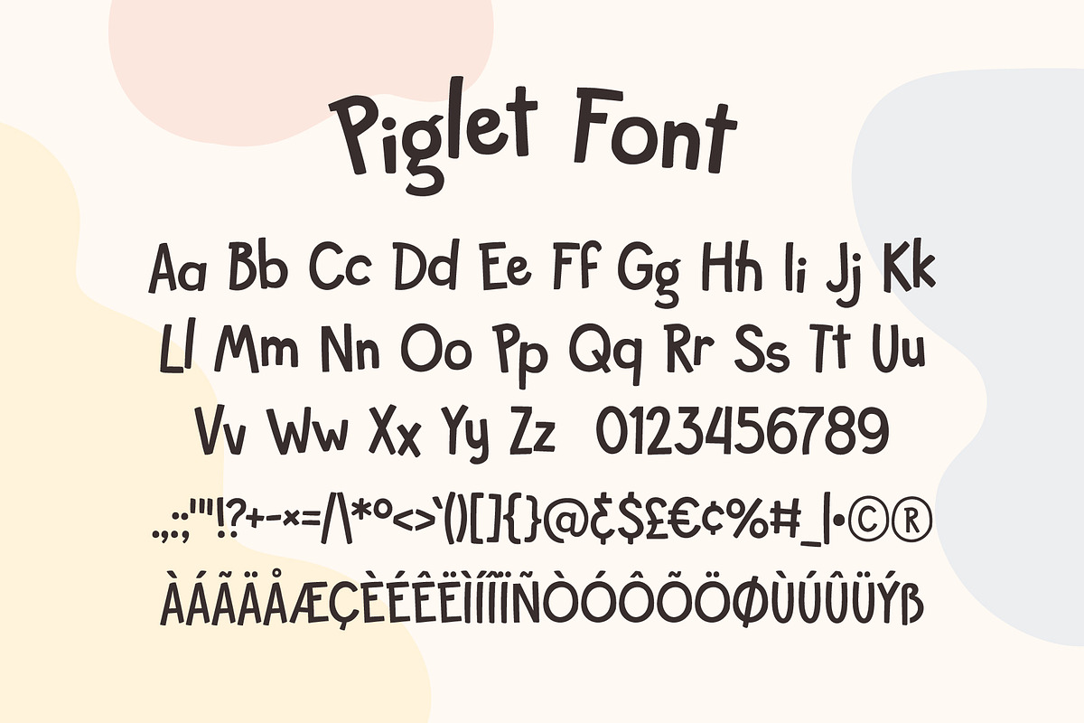 Piglet, a Font by FG Studios (Photo 2 of 4)