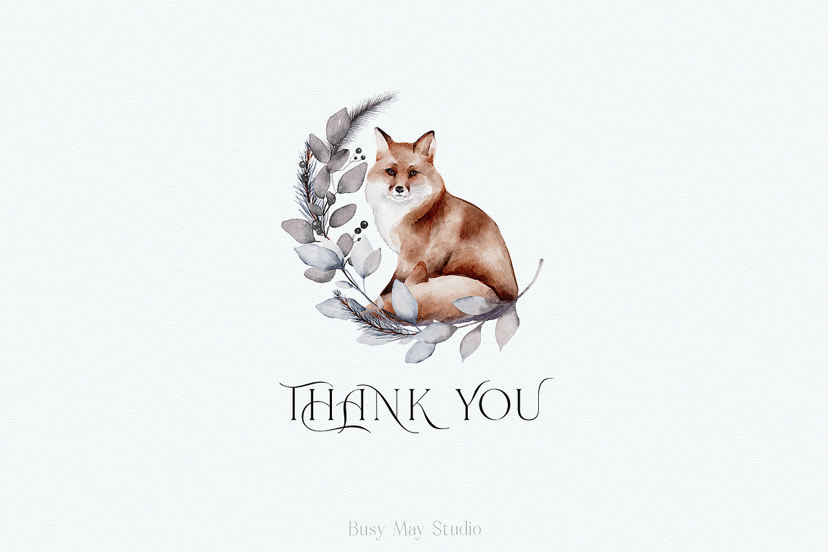 The Ultimate Winter Collection, an Animal Illustration by Busy May Studio (Photo 14 of 14)