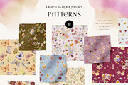 Dried Wildflowers - watercolor flora, an Illustration by SunnyAfternoons (Thumbnail 11 of 15)