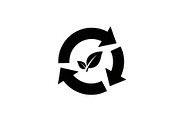 Bold Recycling Icon Pack, an Illustration by hafijul (Thumbnail 9 of 14)