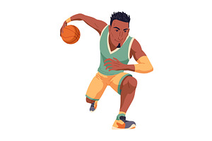 Basketball element. Basketball, an Object Illustration by Things for designers