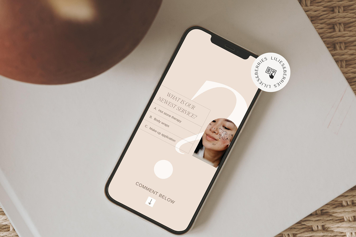 Esthetician Instagram templates, a Social Media Template by LiliesandBerries (Photo 21 of 23)