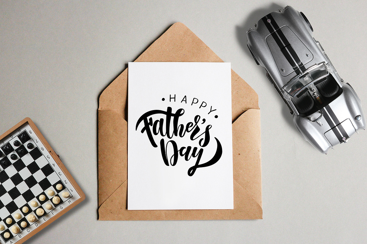 Father's Day Hand Lettering Set, an Illustration by 5August Art (Photo 5 of 7)