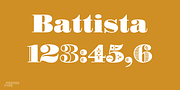 Battista, a Serif Font by preussTYPE (Thumbnail 3 of 9)