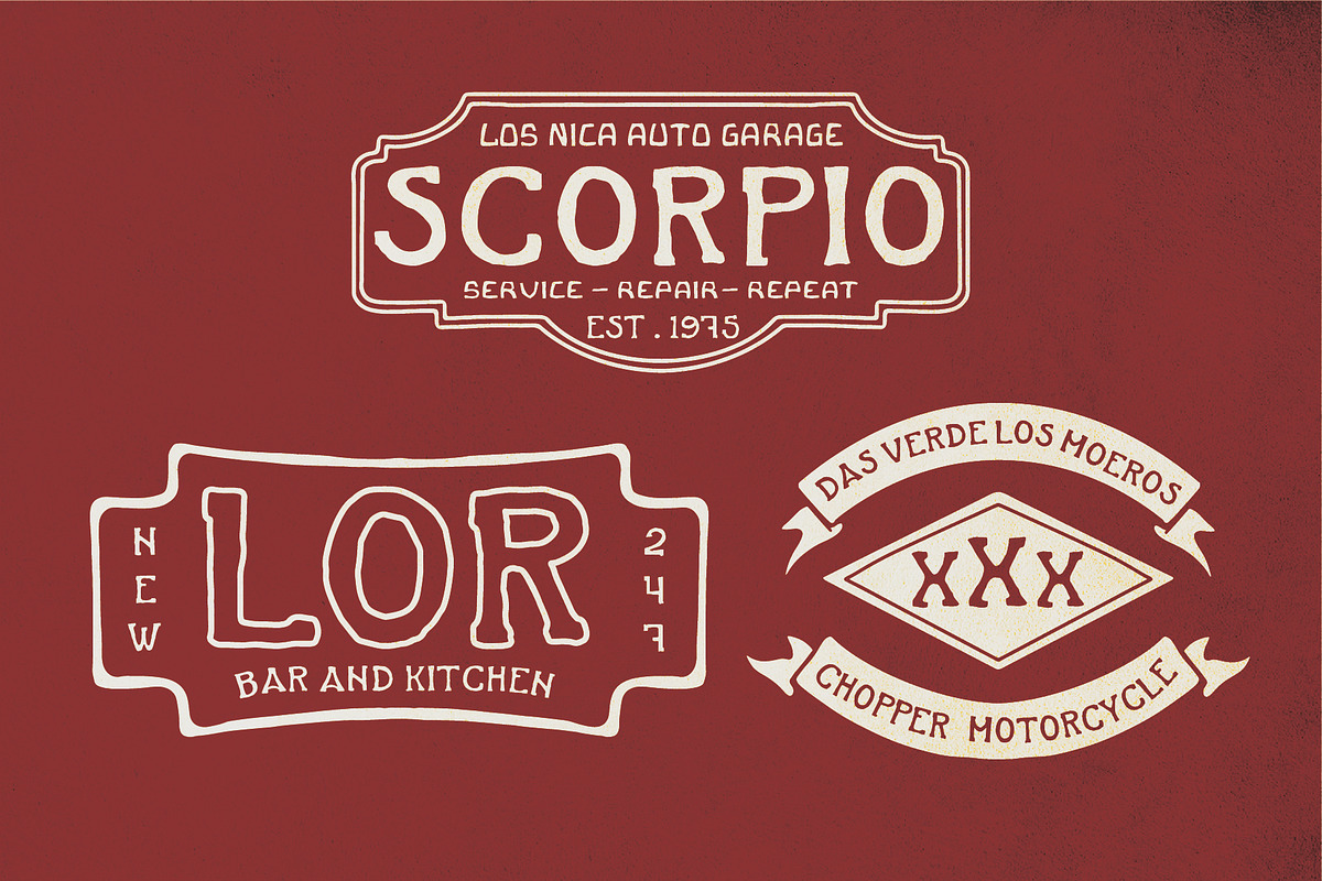 PRETTA & GRAND - DISPLAY DUO, a Serif Font by Rusted Works (Photo 4 of 5)