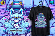 BLUE TIPSY, an Object Illustration by Behold creative supply (Thumbnail 2 of 3)