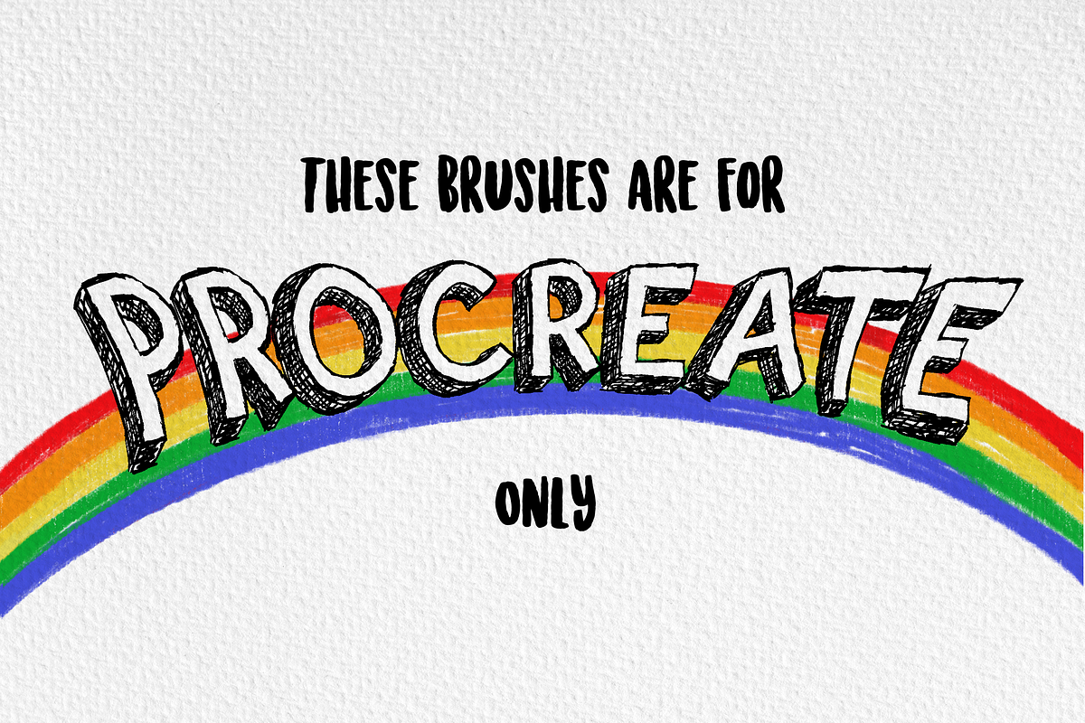 Doodle Procreate Brushes, a Brush Add-On by AnniaArt (Photo 6 of 6)