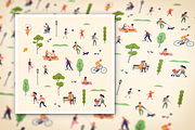 Summer in the park, a Person Illustration by Masha Tace (Thumbnail 2 of 3)