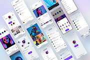 Social Media UI Kit (for Figma), an UI Kit Template by Julia Shagofferova (Thumbnail 7 of 13)