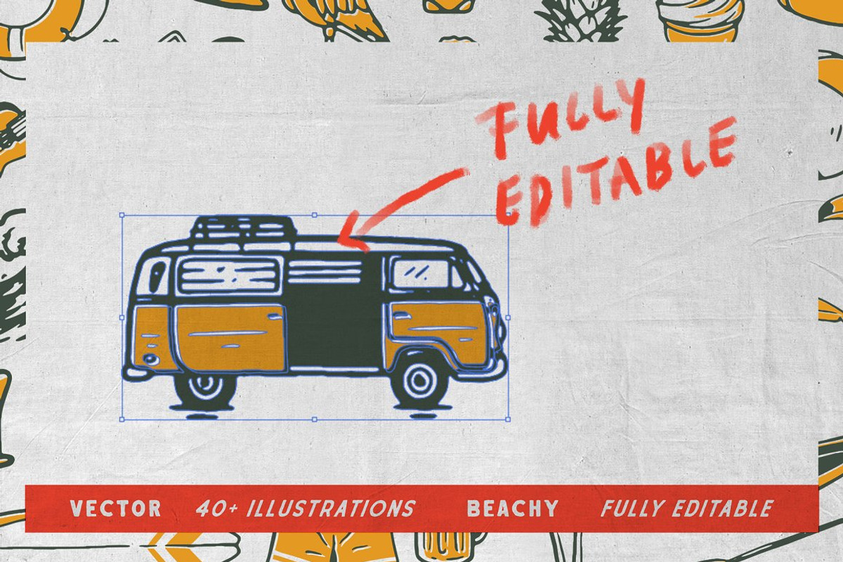 75% OFF 200 Handdrawn Illustrations, an Illustration by Megflags (Photo 12 of 20)