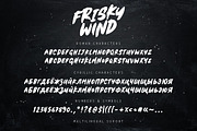 Frisky Wind, a Font by chekart (Thumbnail 5 of 5)