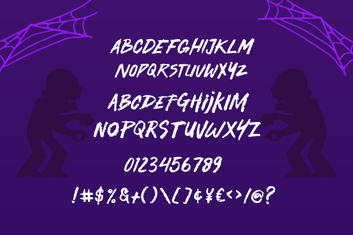 Bromen Brush - Brush Display Font, a Handwritten Font by Kincrev Studio (Photo 7 of 8)
