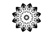 Black White Mandala Illustration Set, a Decorative Illustration by NJ Himel (Thumbnail 97 of 101)