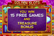 Golden Slots Game Kit, an Illustration by Saranai Store (Thumbnail 4 of 10)