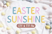 Easter Sunshine | Handwriting Font, a Handwritten Font by LivelyAutumn11.11 (Thumbnail 1 of 5)