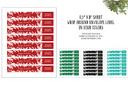 Winter Foliage Holiday Photo Card, a Card Template by La Bella Rue (Thumbnail 3 of 3)