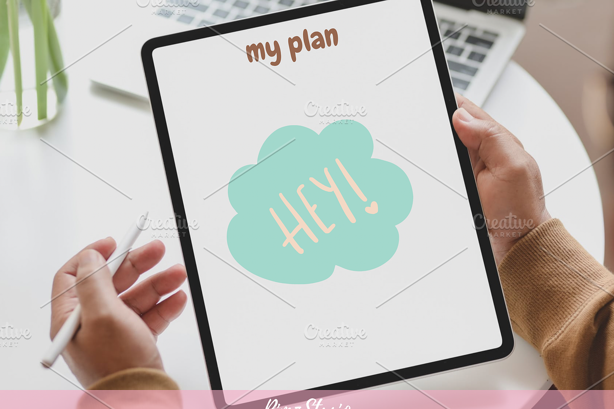 Planner sticker hand drawn bundle, a Decorative Illustration by RimzStudio (Photo 3 of 5)