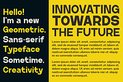 Beamon - A Modern Sans Serif Font, a Sans Serif Font by Marvadesign (Thumbnail 2 of 6)