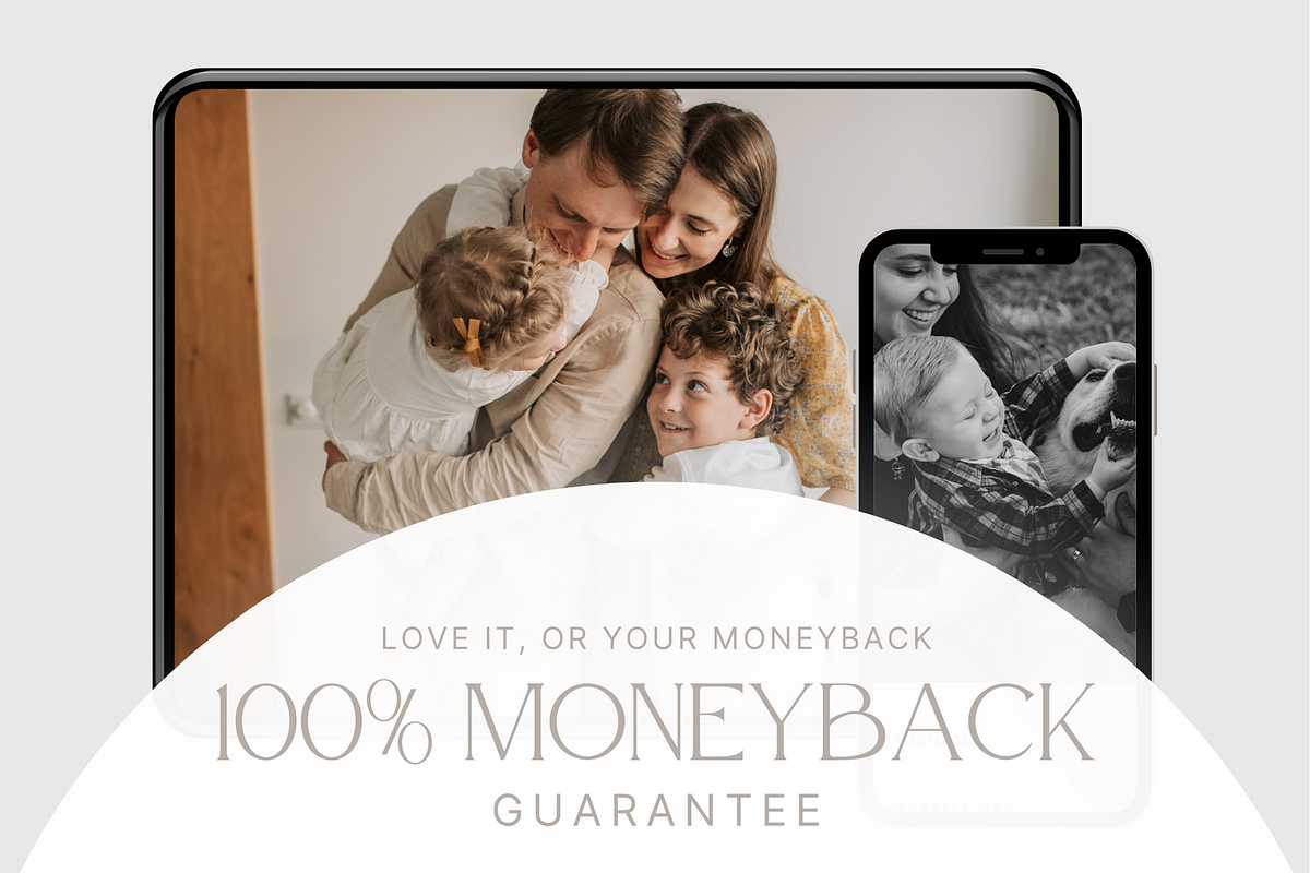 TEAL Family Session Photos Template, a Magazine Template by Signature Edits (Photo 10 of 11)