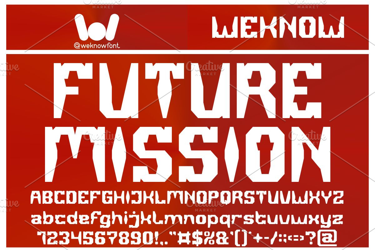 Change Effect font, a Font by weknow (Photo 3 of 8)