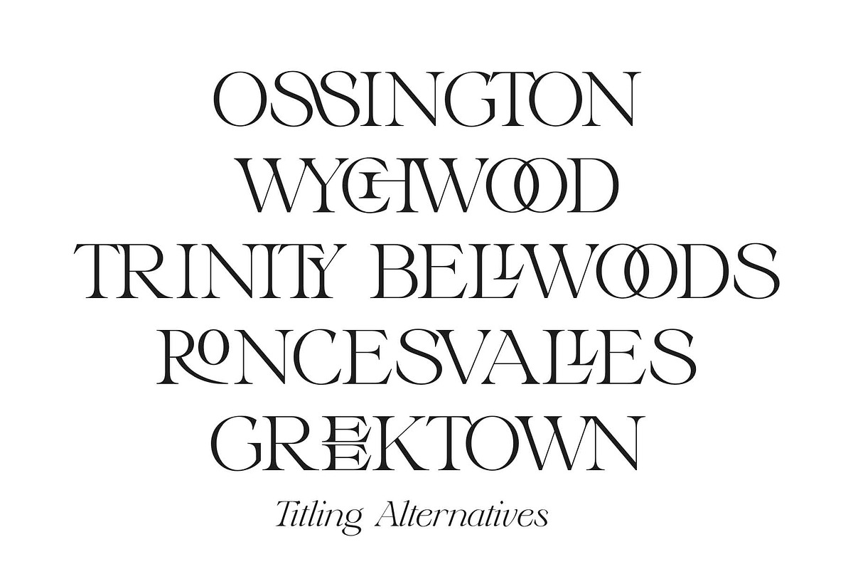 Annex — Display Font preview 3