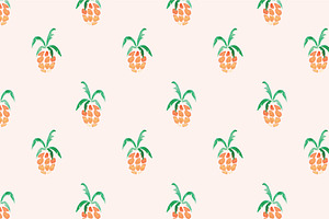 Tropical Watercolor Seamless Prints